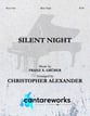 Silent Night piano sheet music cover